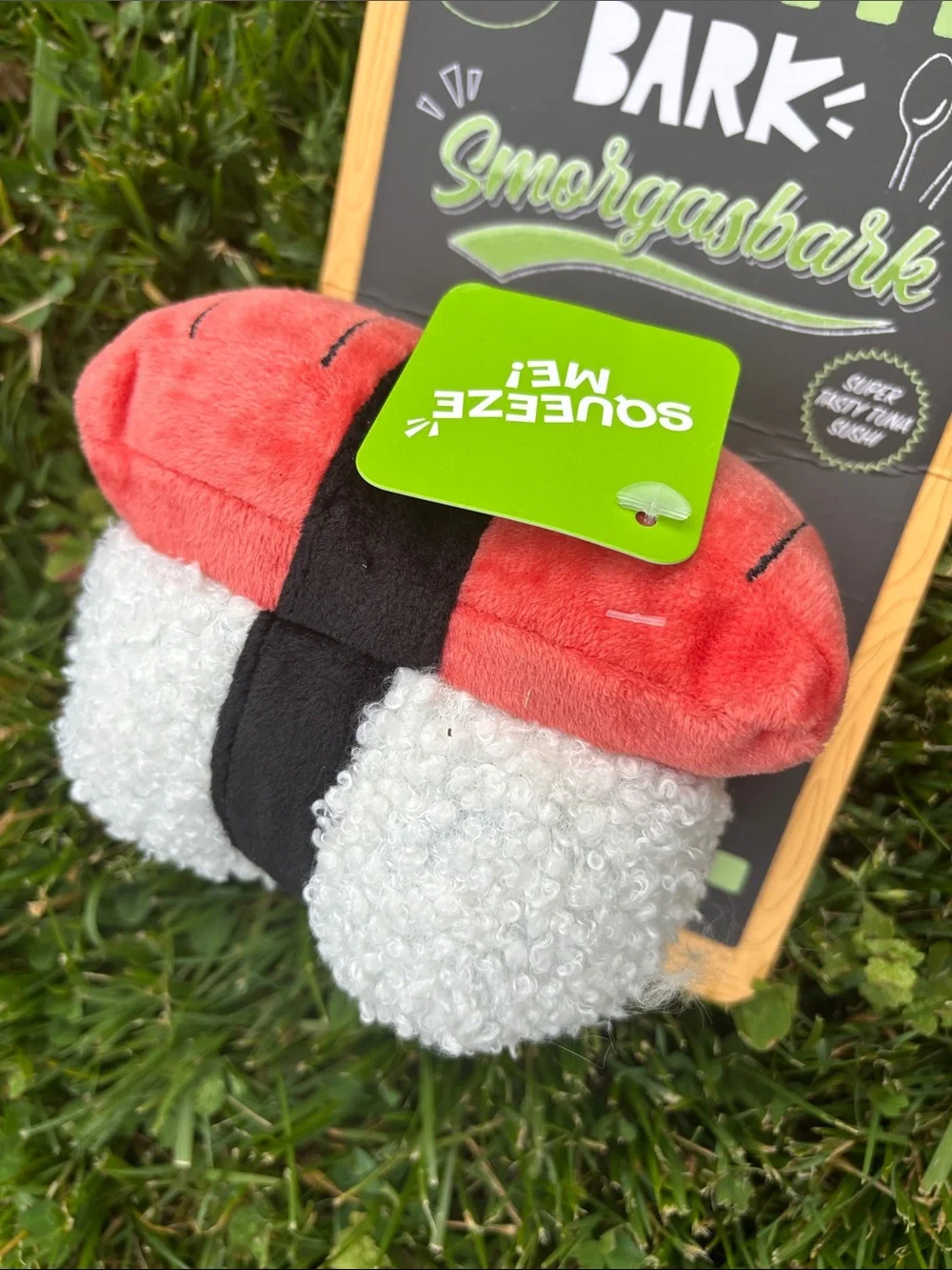 NWT Bark Sushi Dog Toy
